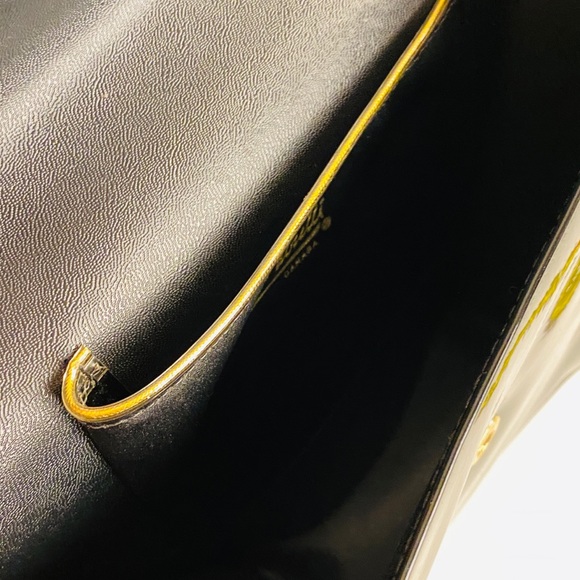 Vintage 1970s PVC purse Calrelli MINT - Picture 6 of 7